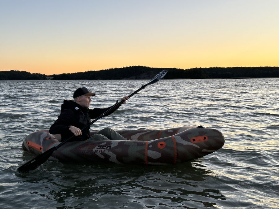 extasea packraft 255 test